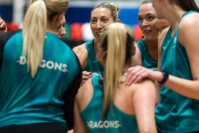 Dragons Netball Pattern