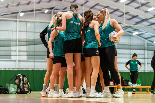 Dragons Netball Pattern